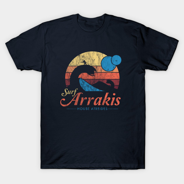Visit Arrakis - Vintage Distressed Surf - Dune - Sci Fi